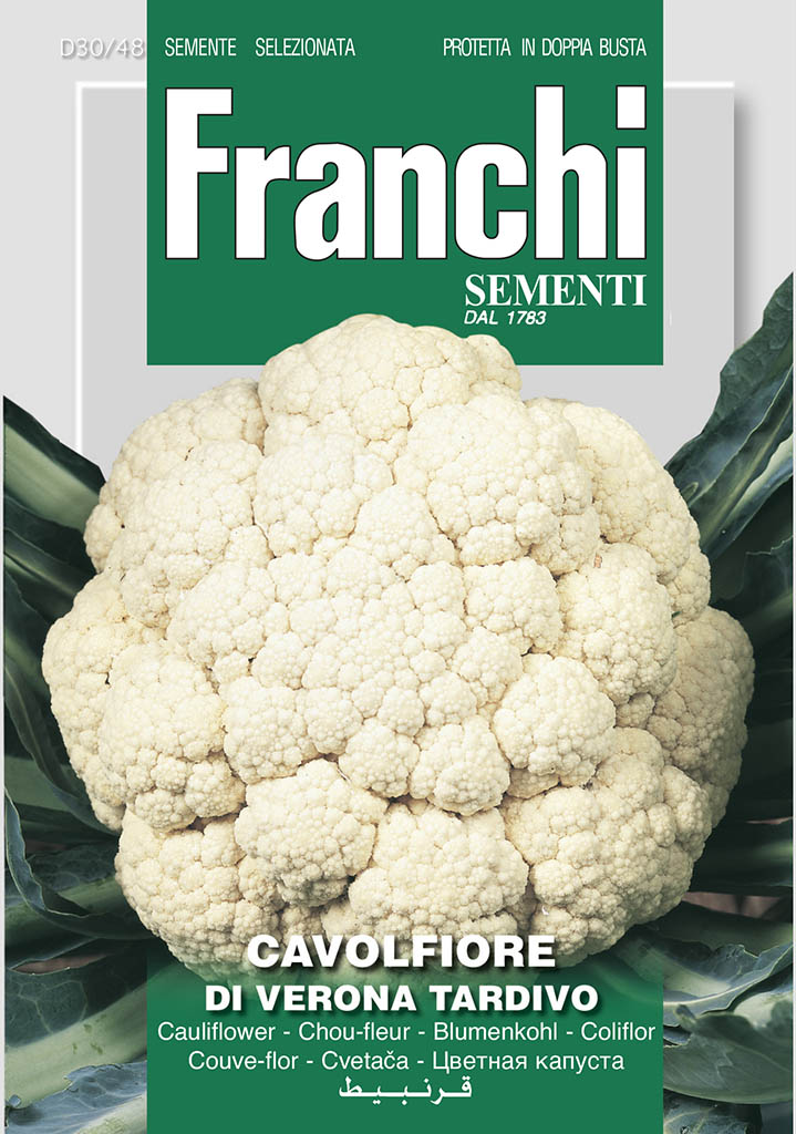 Cauliflower Verona Tardivo - Green's of Ireland Online Garden Shop. Vegetable Seeds, Franchi, Daffodil Bulbs, Tulip Bulbs, Crocus Bulbs, Autumn Bulbs, Bulbs, Cheap Bulbs