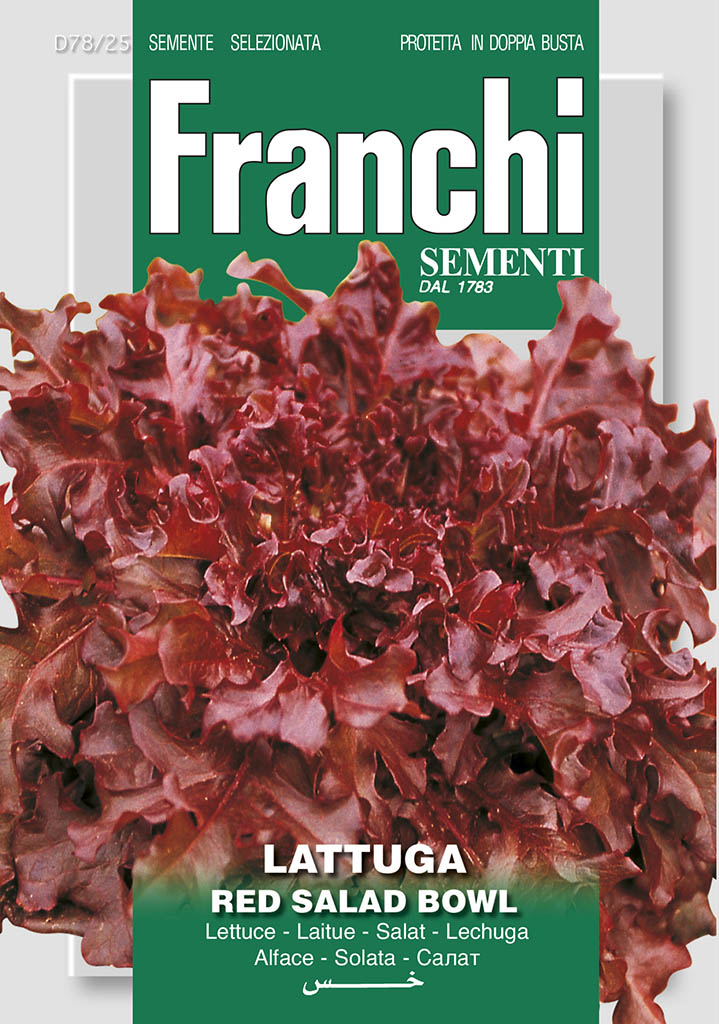 Lettuce Red Salad Bowl - Green's of Ireland Online Garden Shop. Vegetable Seeds, Franchi, Daffodil Bulbs, Tulip Bulbs, Crocus Bulbs, Autumn Bulbs, Bulbs, Cheap Bulbs