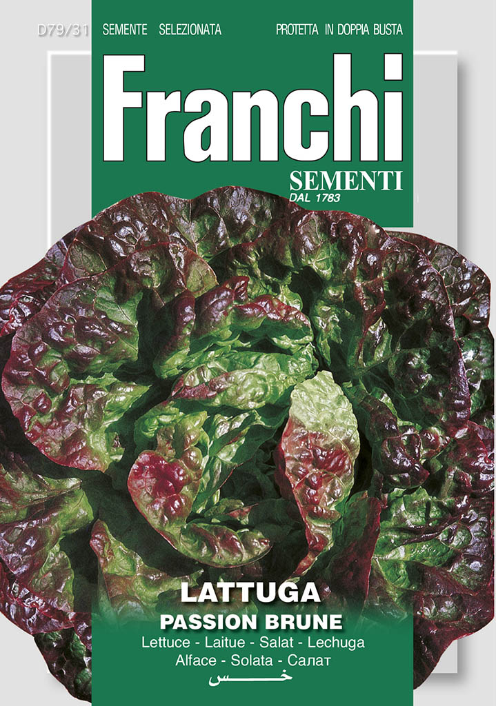 Lettuce Passion Brune - Green's of Ireland Online Garden Shop. Vegetable Seeds, Franchi, Daffodil Bulbs, Tulip Bulbs, Crocus Bulbs, Autumn Bulbs, Bulbs, Cheap Bulbs