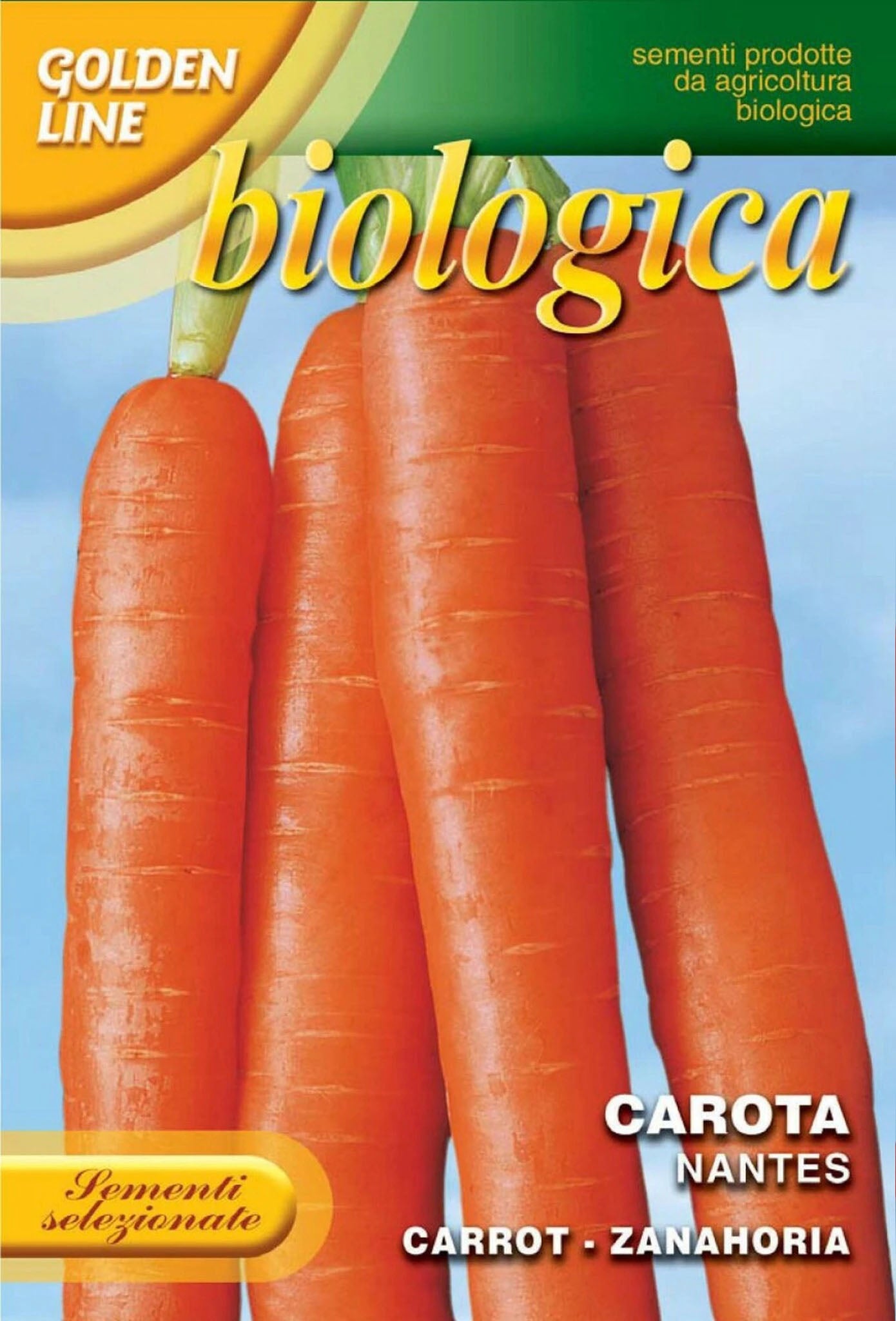 Organic Carrot De Nantes - Green's of Ireland Online Garden Shop. Vegetable Seeds, Franchi, Daffodil Bulbs, Tulip Bulbs, Crocus Bulbs, Autumn Bulbs, Bulbs, Cheap Bulbs