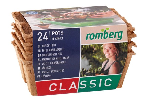 Biodegradable pots 6 cm square - Green's of Ireland Online Garden Shop.  , Romberg, Daffodil Bulbs, Tulip Bulbs, Crocus Bulbs, Autumn Bulbs, Bulbs, Cheap Bulbs