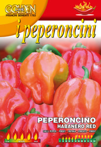 Pepper Red Chilly Habanero - Very Hot - Green's of Ireland Online Garden Shop.  Vegetable Seeds, Franchi, Daffodil Bulbs, Tulip Bulbs, Crocus Bulbs, Autumn Bulbs, Bulbs, Cheap Bulbs