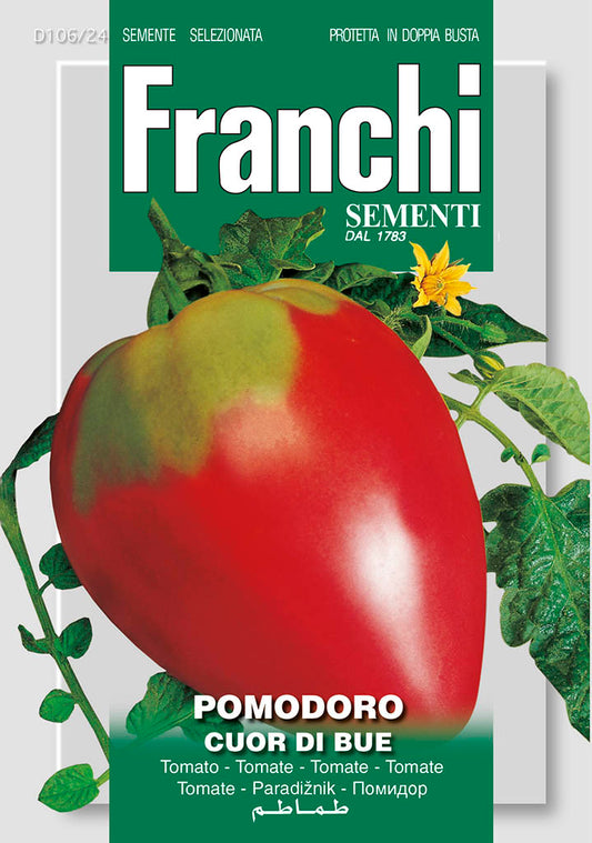 Tomatoes 'Cuor Di Bue' - Green's of Ireland Online Garden Shop.  Vegetable Seeds, Franchi, Daffodil Bulbs, Tulip Bulbs, Crocus Bulbs, Autumn Bulbs, Bulbs, Cheap Bulbs