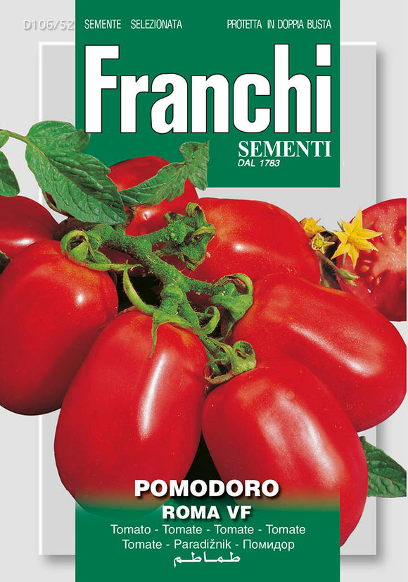 Tomatoes  Roma VF - Green's of Ireland Online Garden Shop.  Vegetable Seeds, Franchi, Daffodil Bulbs, Tulip Bulbs, Crocus Bulbs, Autumn Bulbs, Bulbs, Cheap Bulbs
