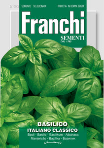 Italian Basil - Green's of Ireland Online Garden Shop.  Vegetable Seeds, Franchi, Daffodil Bulbs, Tulip Bulbs, Crocus Bulbs, Autumn Bulbs, Bulbs, Cheap Bulbs