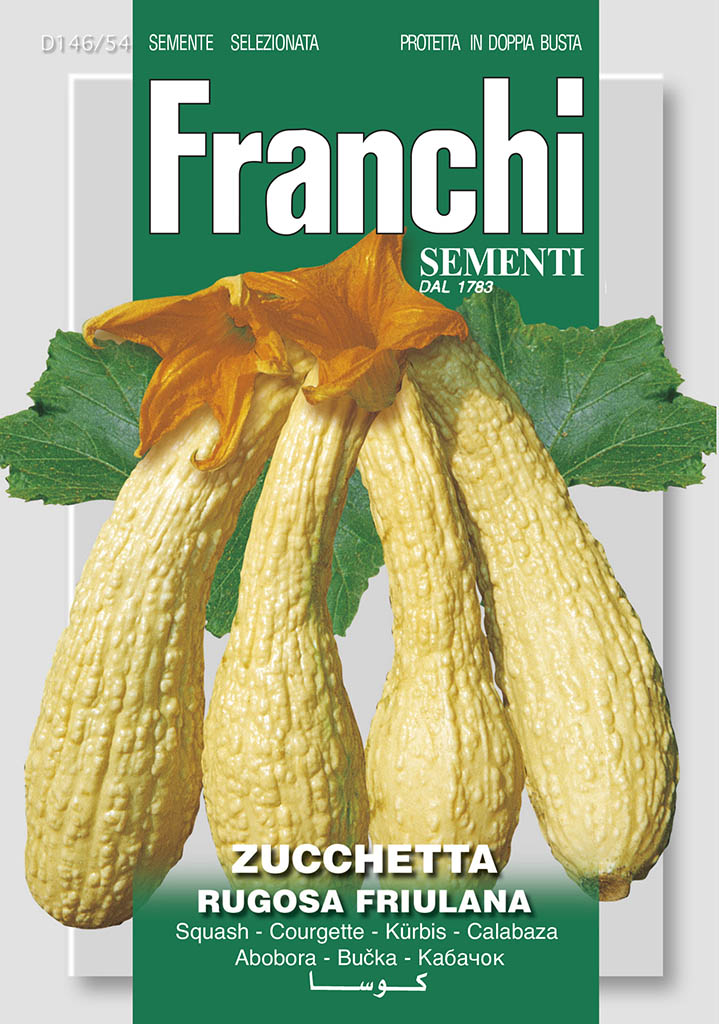 Courgette Rugosa Friulana - Green's of Ireland Online Garden Shop.  Vegetable Seeds, Franchi, Daffodil Bulbs, Tulip Bulbs, Crocus Bulbs, Autumn Bulbs, Bulbs, Cheap Bulbs