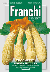 Courgette Rugosa Friulana - Green's of Ireland Online Garden Shop.  Vegetable Seeds, Franchi, Daffodil Bulbs, Tulip Bulbs, Crocus Bulbs, Autumn Bulbs, Bulbs, Cheap Bulbs