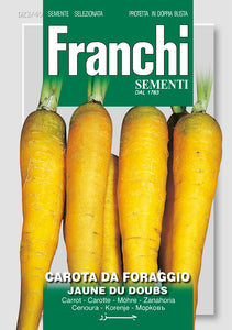 Carrots  'Jaune du Doubs'  - Green's of Ireland Online Garden Shop.  Vegetable Seeds, Franchi, Daffodil Bulbs, Tulip Bulbs, Crocus Bulbs, Autumn Bulbs, Bulbs, Cheap Bulbs