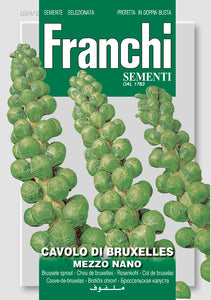 Brussels Sprouts - Green's of Ireland Online Garden Shop.  Vegetable Seeds, Franchi, Daffodil Bulbs, Tulip Bulbs, Crocus Bulbs, Autumn Bulbs, Bulbs, Cheap Bulbs