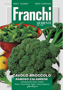 Broccoli of Calabria - Green's of Ireland Online Garden Shop.  Vegetable Seeds, Franchi, Daffodil Bulbs, Tulip Bulbs, Crocus Bulbs, Autumn Bulbs, Bulbs, Cheap Bulbs