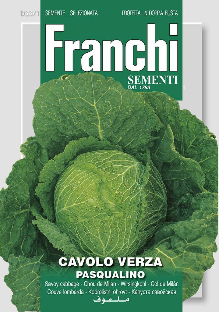Savoy Cabbage Pasqualino  - Green's of Ireland Online Garden Shop.  Vegetable Seeds, Franchi, Daffodil Bulbs, Tulip Bulbs, Crocus Bulbs, Autumn Bulbs, Bulbs, Cheap Bulbs