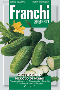 Cornichon Gherkin Of Paris - Green's of Ireland Online Garden Shop.  Vegetable Seeds, Franchi, Daffodil Bulbs, Tulip Bulbs, Crocus Bulbs, Autumn Bulbs, Bulbs, Cheap Bulbs
