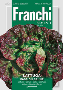 Lettuce  Passion Brune - Green's of Ireland Online Garden Shop.  Vegetable Seeds, Franchi, Daffodil Bulbs, Tulip Bulbs, Crocus Bulbs, Autumn Bulbs, Bulbs, Cheap Bulbs