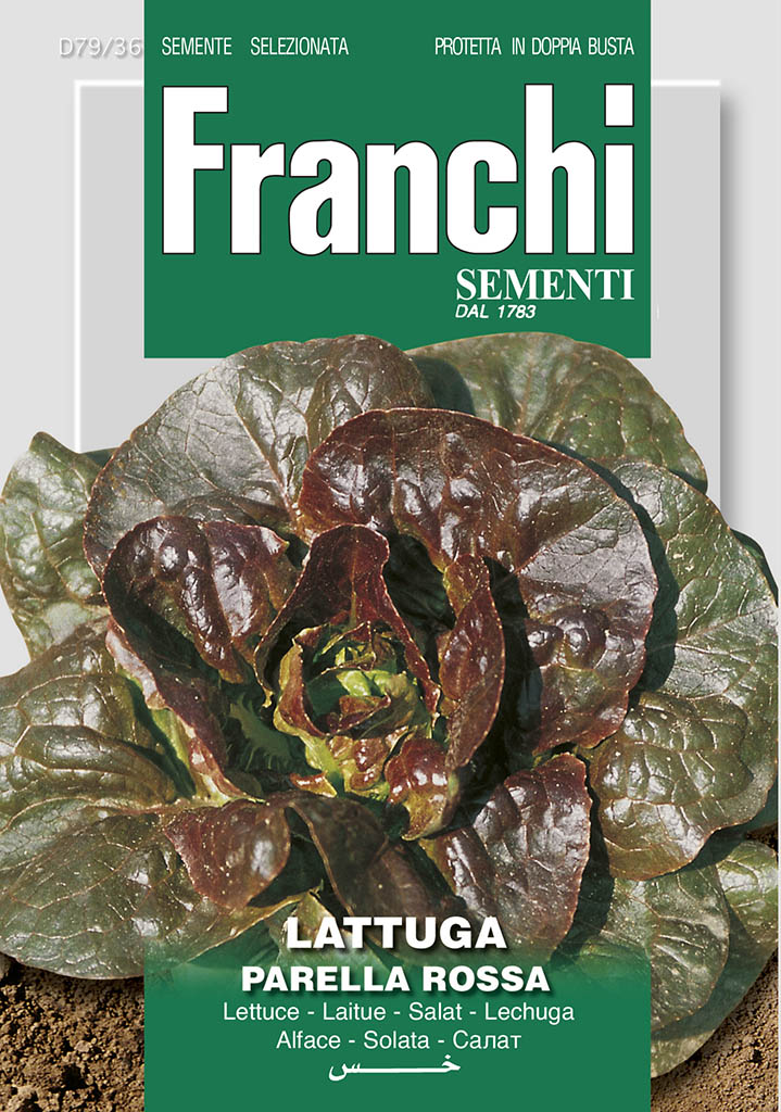 Lettuce  Parella Rossa - Green's of Ireland Online Garden Shop.  Vegetable Seeds, Franchi, Daffodil Bulbs, Tulip Bulbs, Crocus Bulbs, Autumn Bulbs, Bulbs, Cheap Bulbs