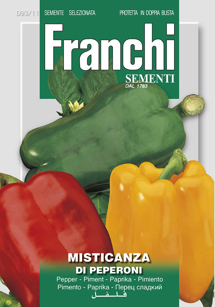 Mixed Bell Peppers - Green's of Ireland Online Garden Shop.  Vegetable Seeds, Franchi, Daffodil Bulbs, Tulip Bulbs, Crocus Bulbs, Autumn Bulbs, Bulbs, Cheap Bulbs