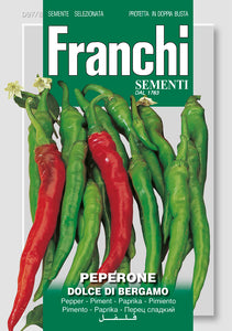 Sweet Pepper of Bergamo - Green's of Ireland Online Garden Shop.  Vegetable Seeds, Franchi, Daffodil Bulbs, Tulip Bulbs, Crocus Bulbs, Autumn Bulbs, Bulbs, Cheap Bulbs