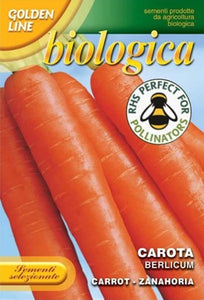 Organic Carrot Berlicum 2 - Green's of Ireland Online Garden Shop.  Vegetable Seeds, Franchi, Daffodil Bulbs, Tulip Bulbs, Crocus Bulbs, Autumn Bulbs, Bulbs, Cheap Bulbs