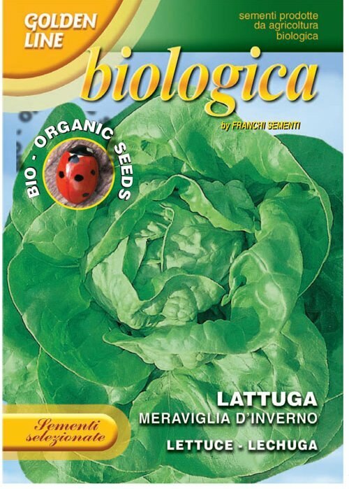 Organic Lettuce Meraviglia D'Inverno - Green's of Ireland Online Garden Shop.  Vegetable Seeds, Franchi, Daffodil Bulbs, Tulip Bulbs, Crocus Bulbs, Autumn Bulbs, Bulbs, Cheap Bulbs