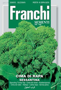 Cima Di Rapa 60 - Green's of Ireland Online Garden Shop.  Vegetable Seeds, Franchi, Daffodil Bulbs, Tulip Bulbs, Crocus Bulbs, Autumn Bulbs, Bulbs, Cheap Bulbs