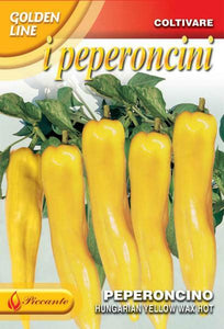 Chilli PepperHungarian Hot Wax - Green's of Ireland Online Garden Shop.  Vegetable Seeds, Franchi, Daffodil Bulbs, Tulip Bulbs, Crocus Bulbs, Autumn Bulbs, Bulbs, Cheap Bulbs