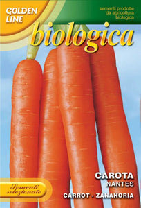 Organic Carrot De Nantes - Green's of Ireland Online Garden Shop.  Vegetable Seeds, Franchi, Daffodil Bulbs, Tulip Bulbs, Crocus Bulbs, Autumn Bulbs, Bulbs, Cheap Bulbs
